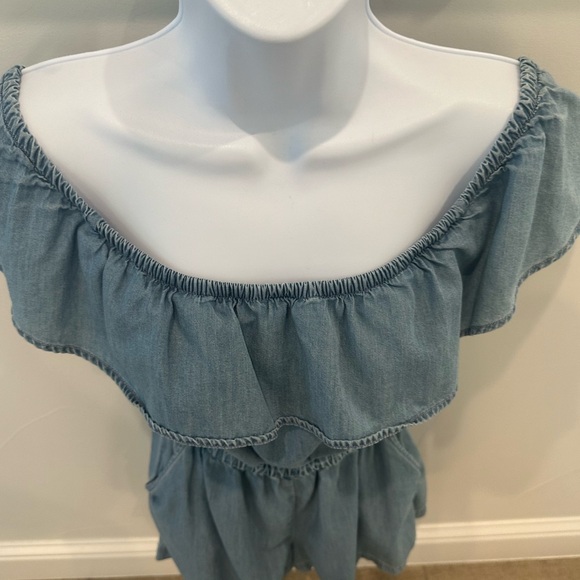 Express Denim Romper - XS - Picture 5 of 9